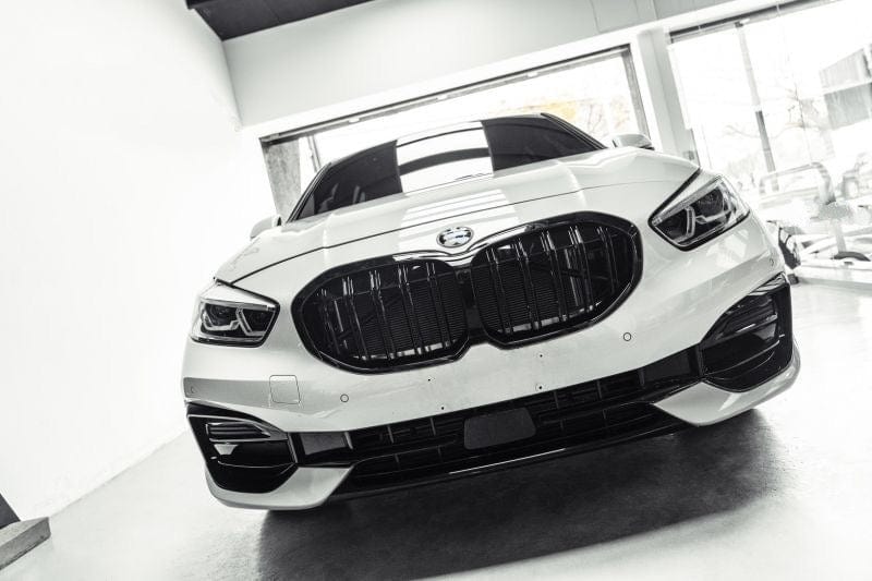 BMW 1 Series (F40) M Performance Style Gloss Black Front Grille - Twenty Two Tuning Front Grille