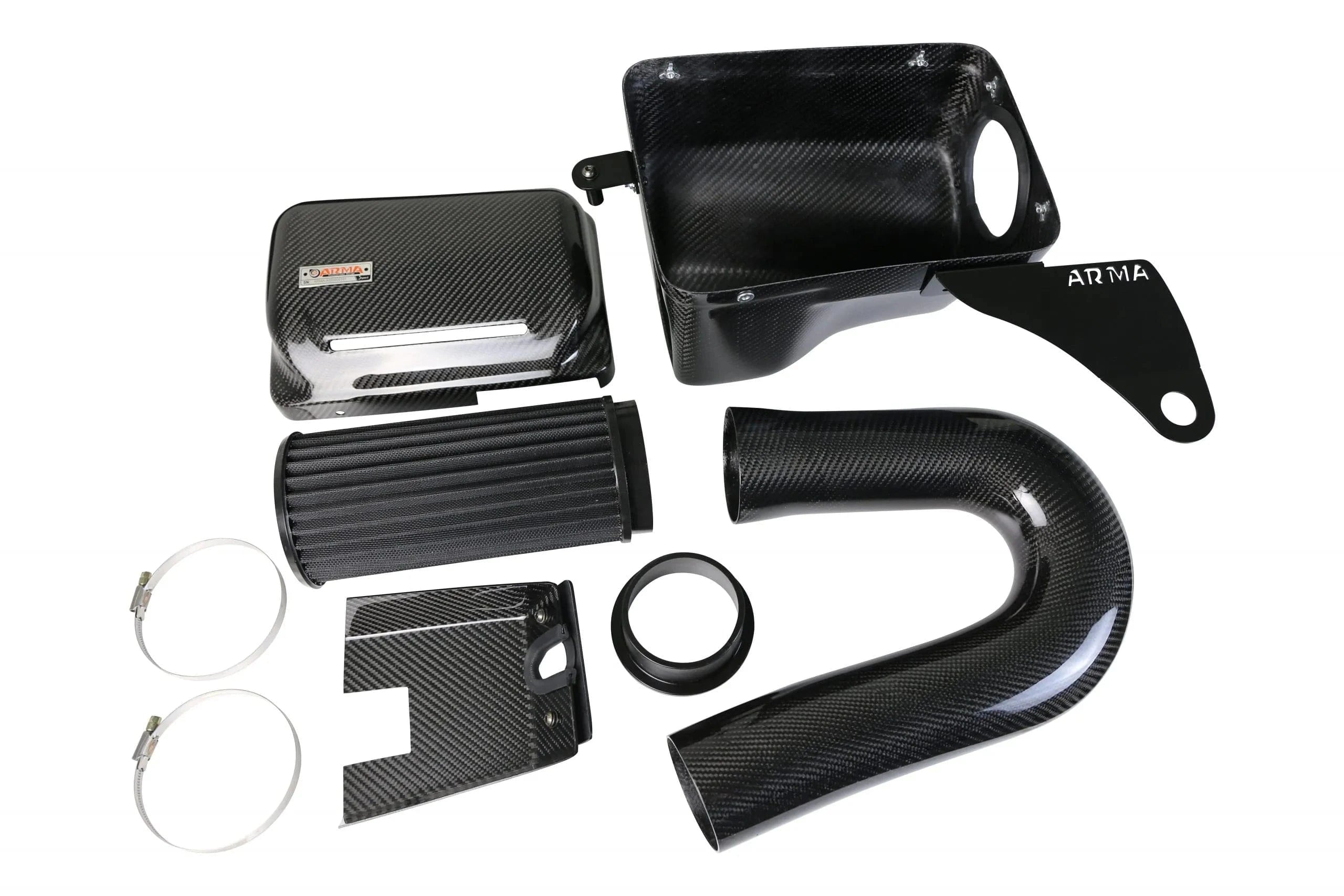 BMW 1 Series N20 (F20/F21) 125I ARMASPEED Carbon Fibre Cold Air Intake - ARMASPEED Engine Bay