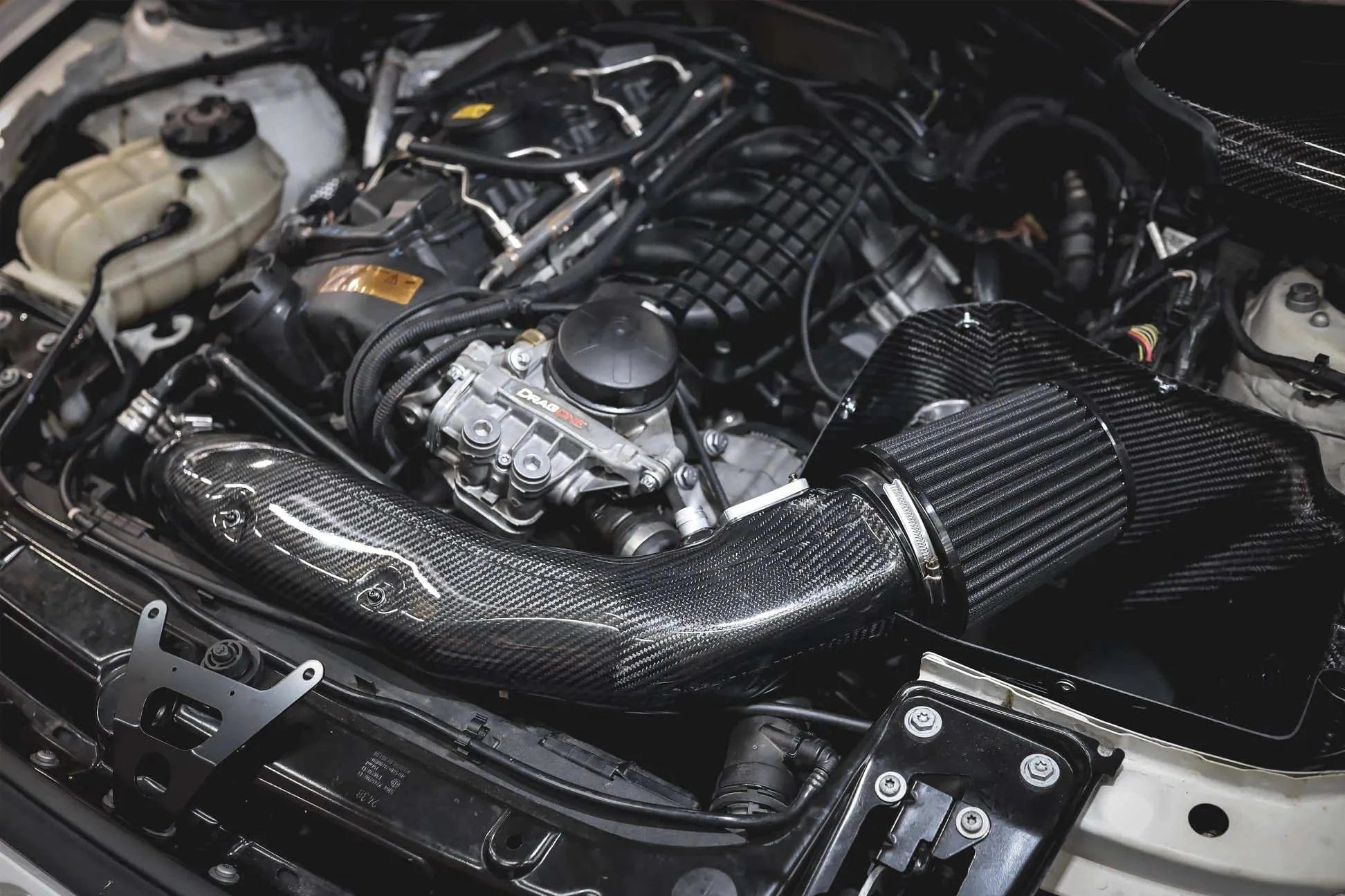 BMW 1 Series N55B30 (F20) M135I ARMASPEED Carbon Fibre Cold Air Intake - ARMASPEED Engine Bay