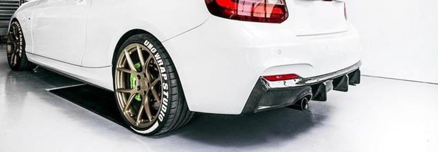 BMW 2 Series (F22/F23) Future Design Carbon Fibre Rear Diffuser - Future Design Rear Diffuser