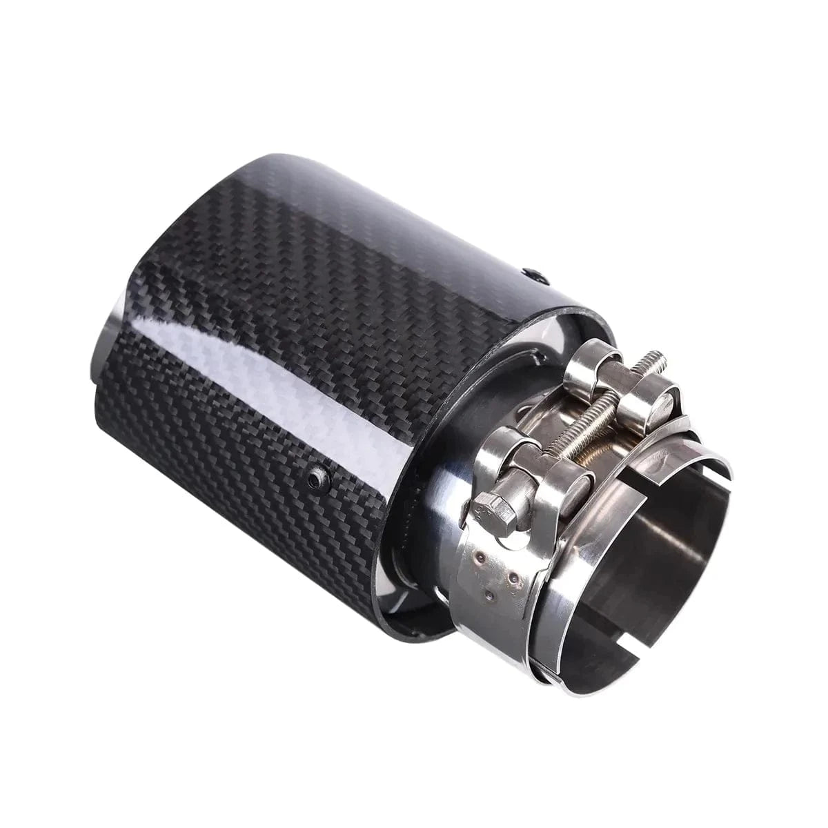 BMW 3 Series (E90/E91/E92/E93) 335I/335D Akrapovic Style Carbon Fibre Exhaust Tips - Twenty Two Tuning Exhaust Tips