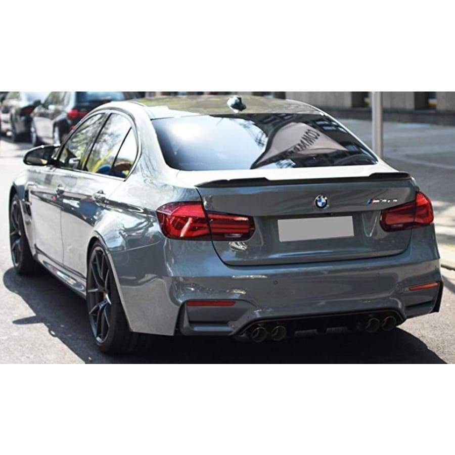 BMW 3 Series (F30) CS Style Carbon Fibre Rear Spoiler - Twenty Two Tuning Rear Spoiler