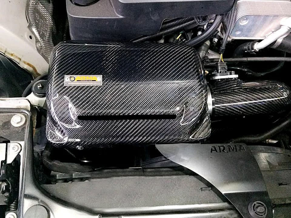 BMW 3 Series (F30/F31) 328I (N20) ARMASPEED Carbon Fibre Cold Air Intake - ARMASPEED Engine Bay