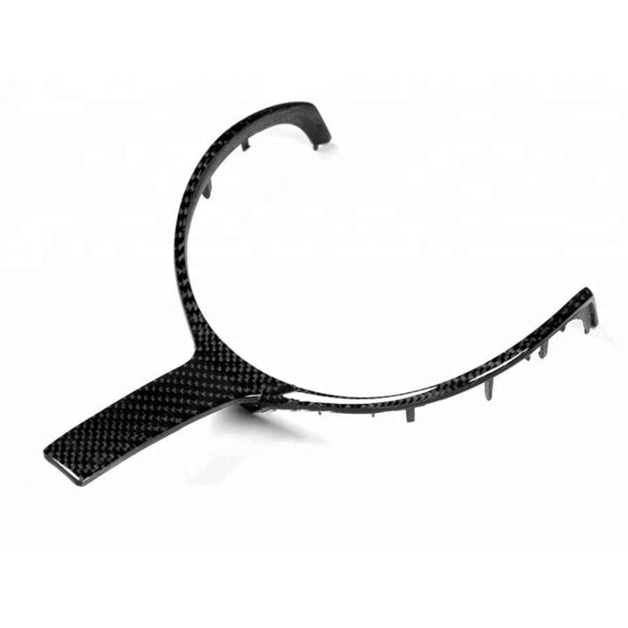 BMW 3 Series (F30/F31/F34) M Performance Style Carbon Fibre Steering Wheel Trim - Twenty Two Tuning Interior Parts & Accessories
