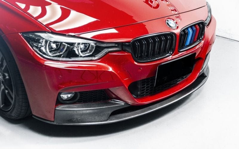 BMW 3 Series (F30/F31) M Performance Style Carbon Fibre Front Lip Spoiler - Twenty Two Tuning Front Lip