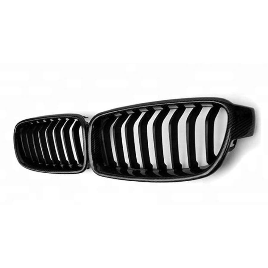 BMW 3 Series (F30/F31) OEM Style Carbon Fibre Front Grill - Twenty Two Tuning Front Grille