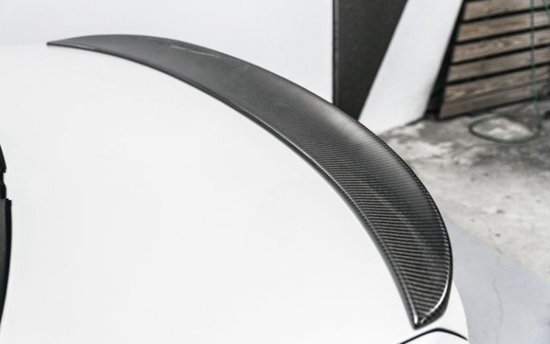 BMW 3 Series (F30) Performance Style Carbon Fibre Rear Spoiler - Twenty Two Tuning Rear Spoiler