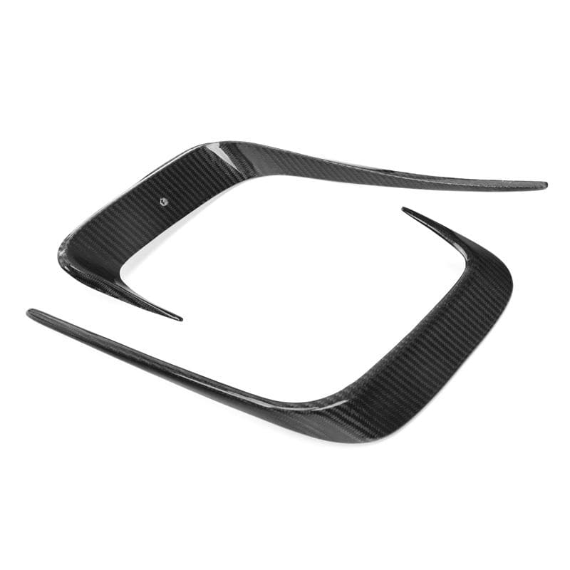 BMW 3 Series (G20) M Performance Style Carbon Fibre Rear Bumper Canards - Twenty Two Tuning Rear Canards