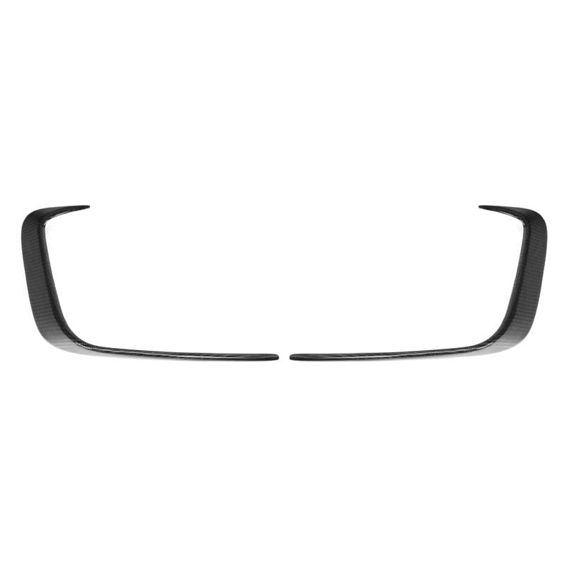 BMW 3 Series (G20) M Performance Style Carbon Fibre Rear Bumper Canards - Twenty Two Tuning Rear Canards