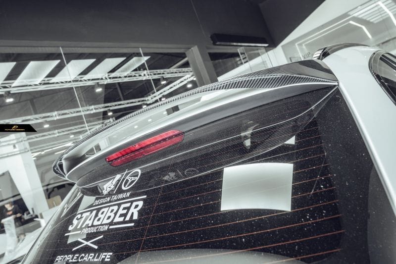 BMW 3 Series (G21) Future Design Carbon Fibre Rear Roof Spoiler - Future Design Rear Spoiler
