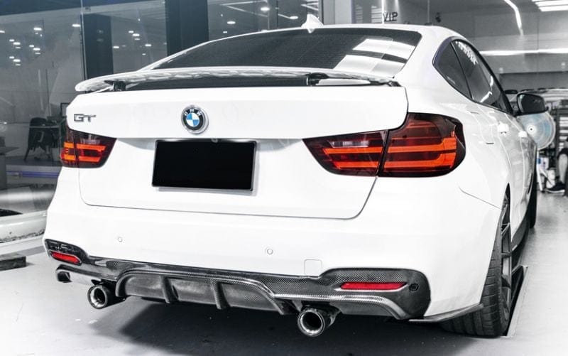 BMW 3 Series GT (F34) 335I/340I M Performance Carbon Fibre Rear Diffuser - Twenty Two Tuning Rear Diffuser