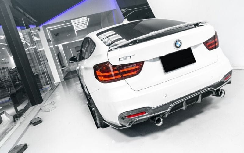 BMW 3 Series GT (F34) 335I/340I M Performance Carbon Fibre Rear Diffuser - Twenty Two Tuning Rear Diffuser