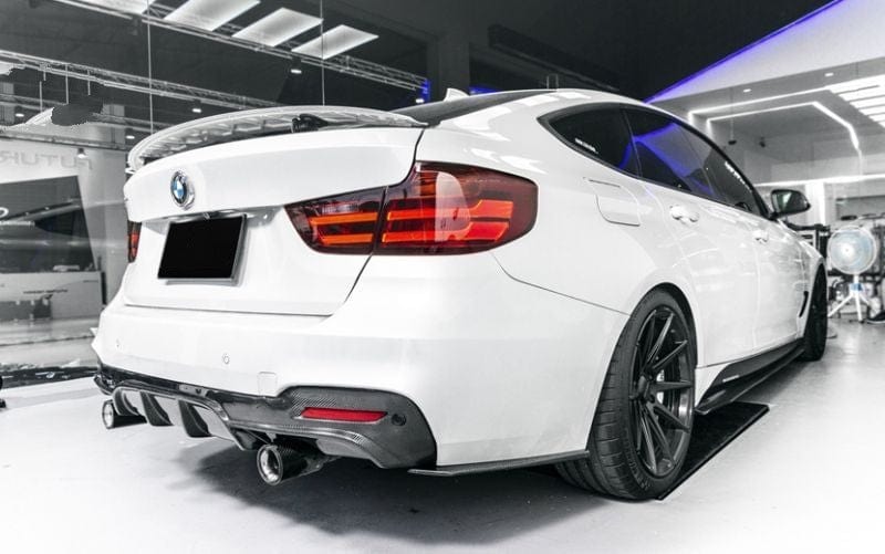 BMW 3 Series GT (F34) 335I/340I M Performance Carbon Fibre Rear Diffuser - Twenty Two Tuning Rear Diffuser