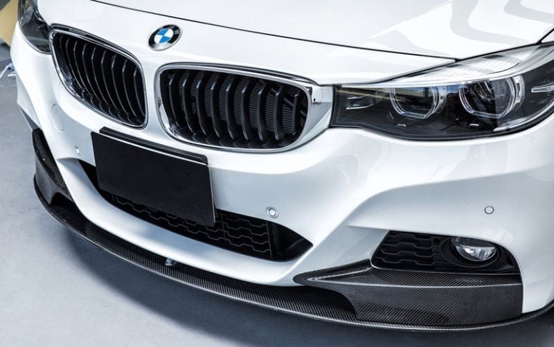 BMW 3 Series GT (F34) M Performance Style Carbon Fibre Front Lip Spoiler - Twenty Two Tuning Front Lip