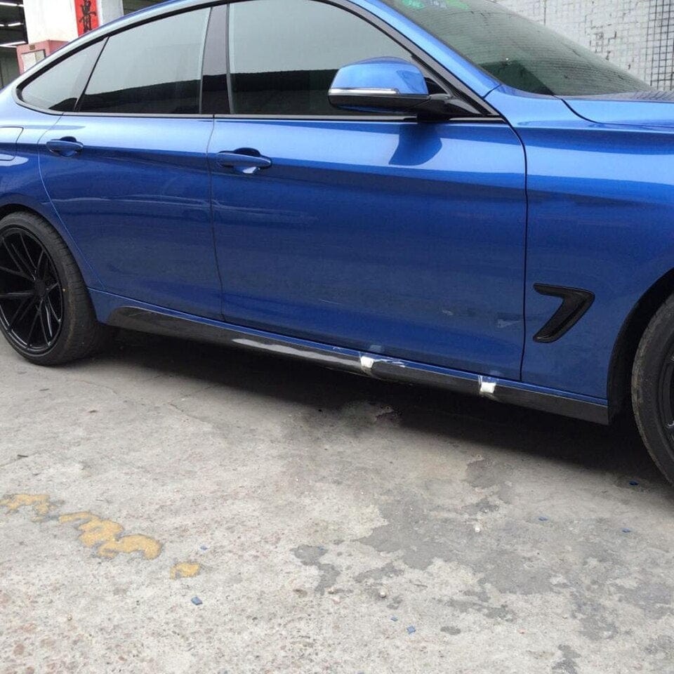 BMW 3 Series GT (F34) M Performance Style Carbon Fibre Side Skirts - Twenty Two Tuning Side Skirts