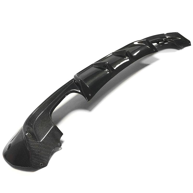 BMW 3 Series GT (F34) Quad Pipe M Performance Style Carbon Fibre Rear Diffuser - Twenty Two Tuning Rear Diffuser