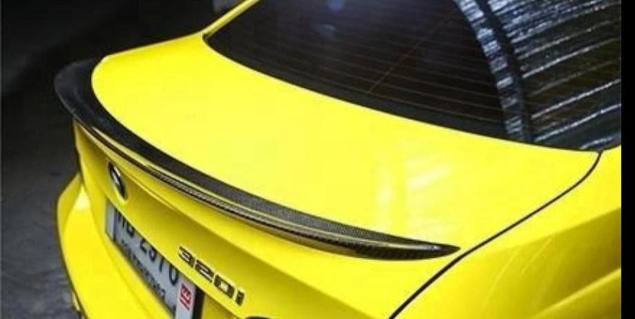 BMW 3 Series/M3 (E90) M Performance Style Carbon Fibre Rear Spoiler - Twenty Two Tuning Rear Spoiler