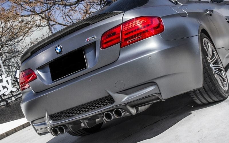 BMW 3 Series/M3 (E92/E93) M Performance Style Carbon Fibre Rear Spoiler - Twenty Two Tuning Rear Spoiler