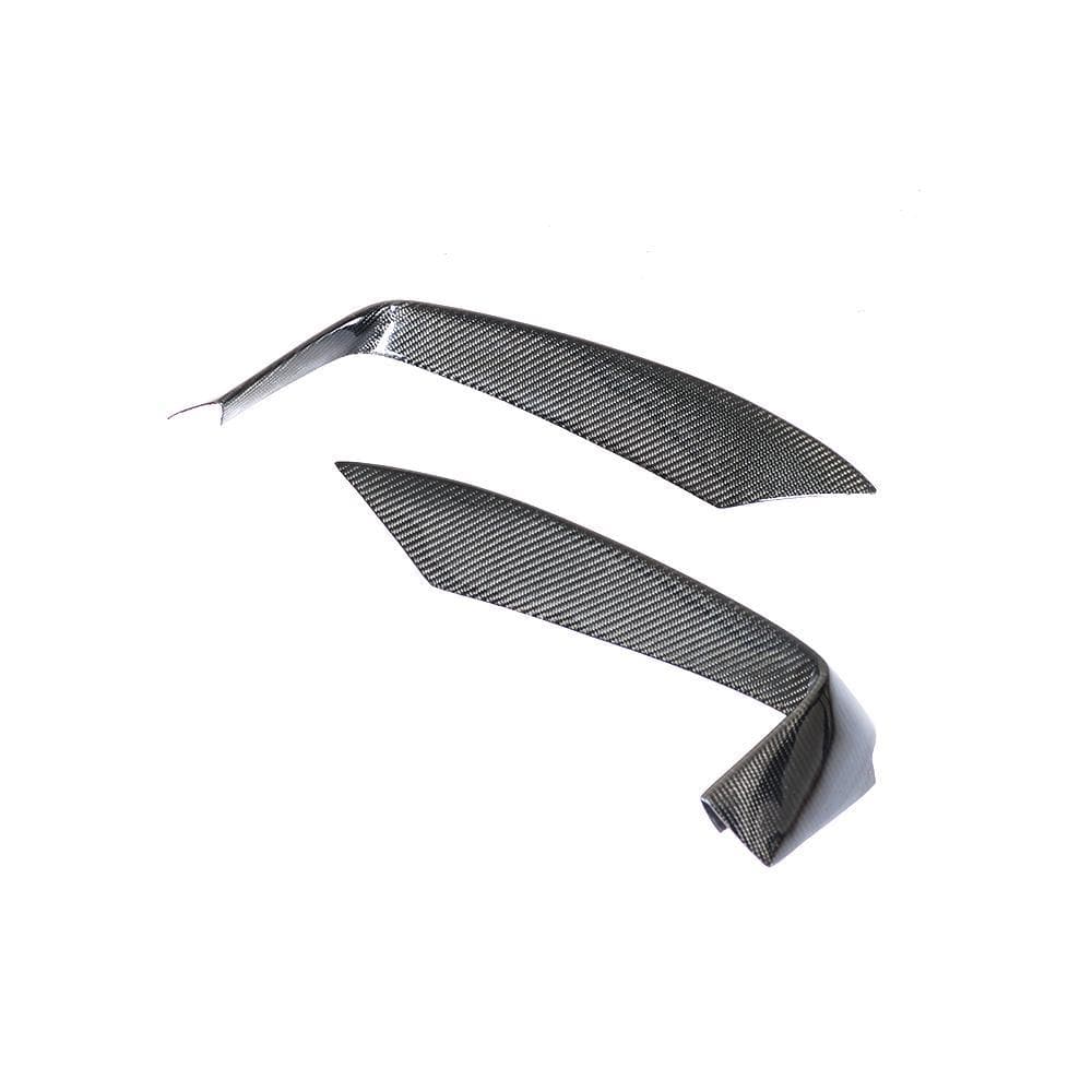 BMW 4 Series (F32/F33/F36) END.CC Style Carbon Fibre Front Fog Surround Trims - Twenty Two Tuning Front Canards/Bumper Inserts
