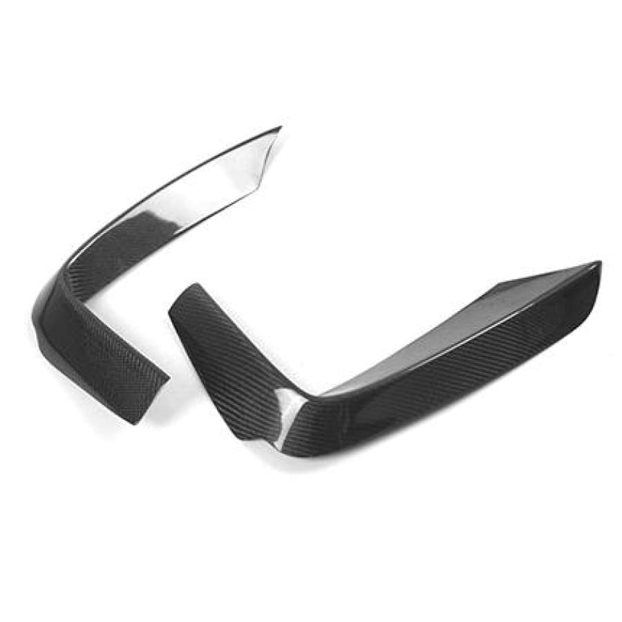 BMW 4 Series (F32/F33/F36) END.CC Style Carbon Fibre Front Fog Surround Trims - Twenty Two Tuning Front Canards/Bumper Inserts