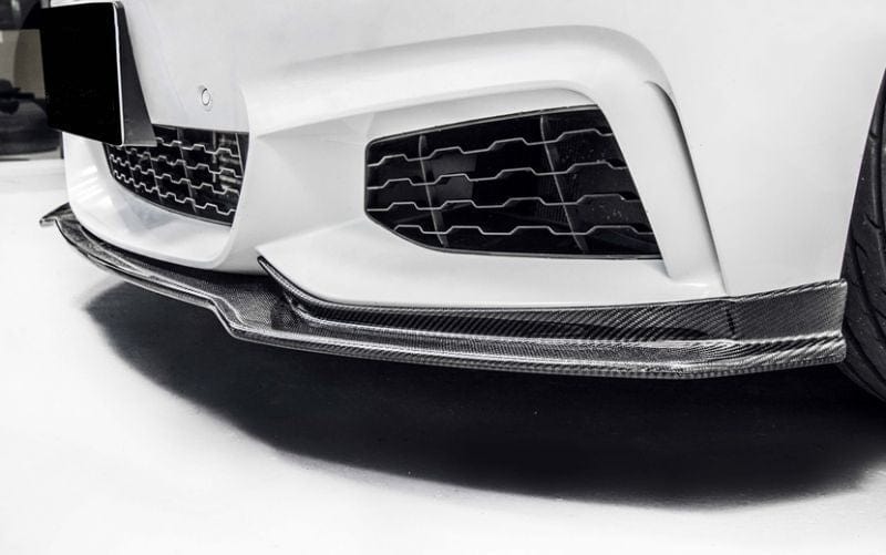 BMW 4 Series (F32/F33/F36) END.CC Style Carbon Fibre Front Lip Spoiler - Twenty Two Tuning Front Lip
