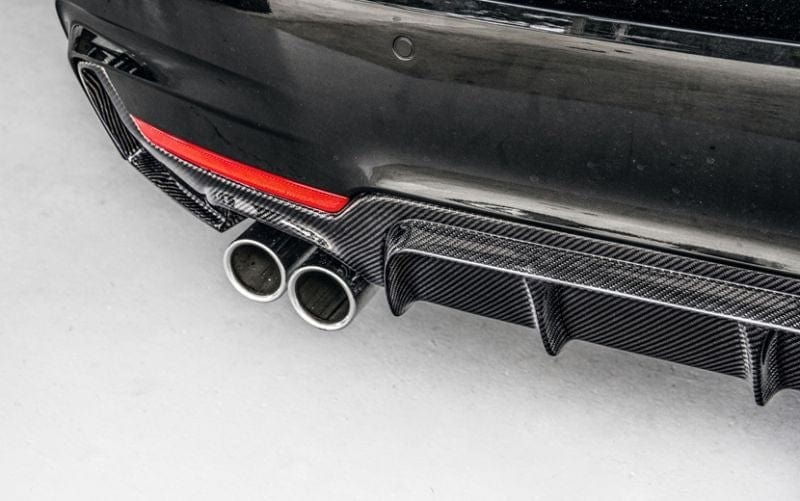 BMW 4 Series (F32/F33/F36) M Performance Style Carbon Fibre Rear Diffuser - Twenty Two Tuning Rear Diffuser