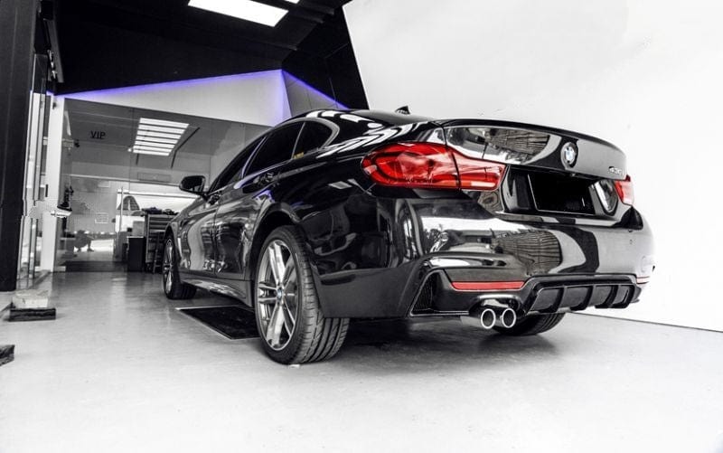 BMW 4 Series (F32/F33/F36) M Performance Style Carbon Fibre Rear Diffuser - Twenty Two Tuning Rear Diffuser