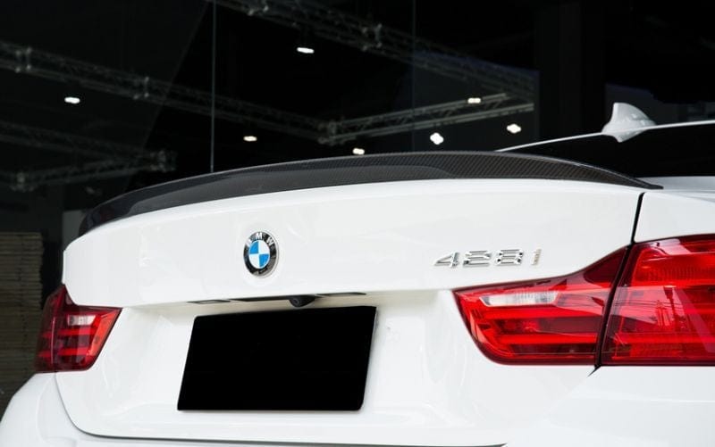 V1 Carbon Fiber Rear Spoiler - Compatible with BMW 4 Series (F32/F33/F
