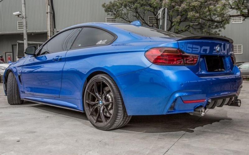 BMW 4 Series (F32/F33/F36) M Performance Style Carbon Fibre Side Skirts - Twenty Two Tuning Side Skirts