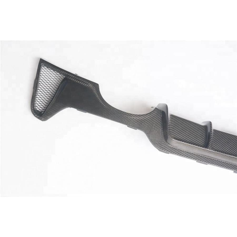 BMW 4 Series (F32/F33/F36) M Performance Style Quad Pipe Carbon Fibre Rear Diffuser - Twenty Two Tuning Rear Diffuser