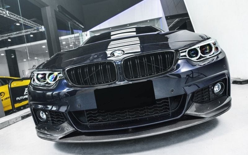 BMW 4 Series (F32/F33/F36) M Style Gloss Black Front Grille - Twenty Two Tuning Front Grille
