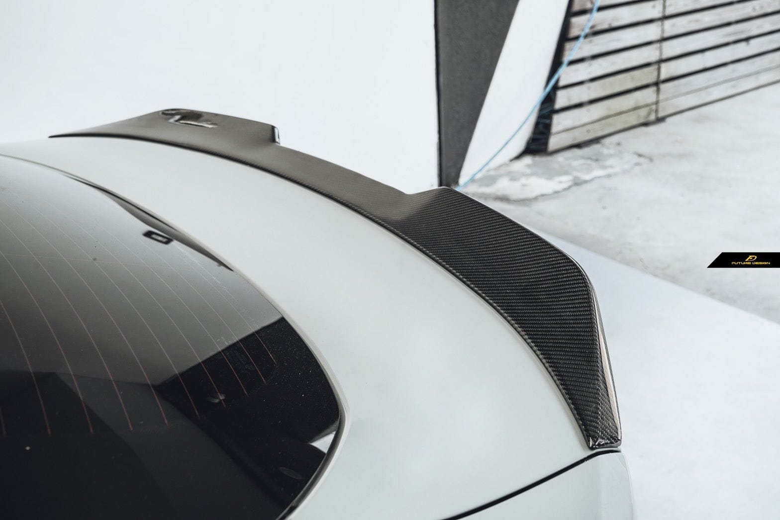 BMW 4 Series/I4 M50 (G26) Future Design Carbon Fiber Rear Spoiler - Future Design Rear Spoiler