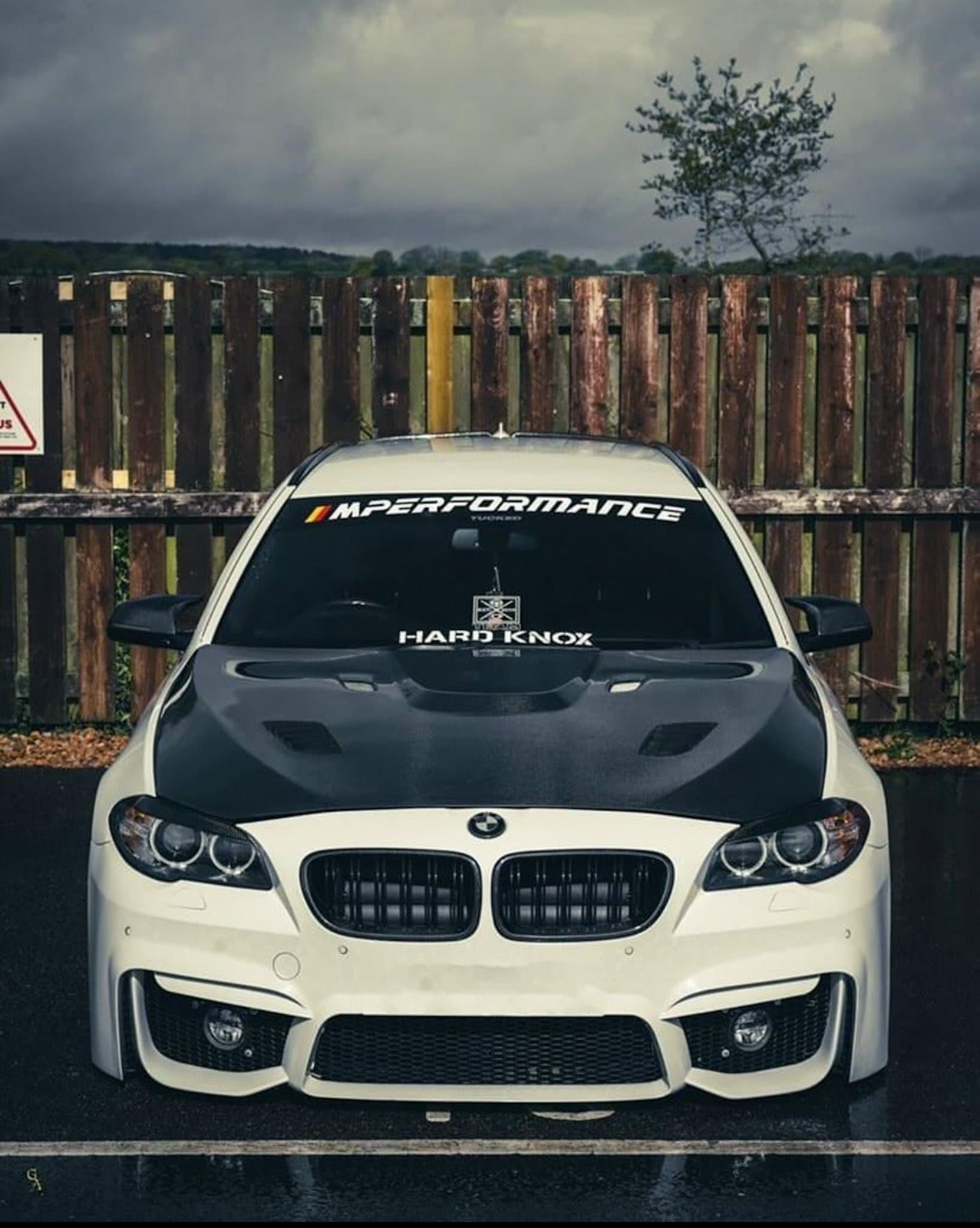 BMW 5 Series (F10/F11) LCI M Style Replacement Carbon Fibre Mirror Covers - Twenty Two Tuning Mirror Covers