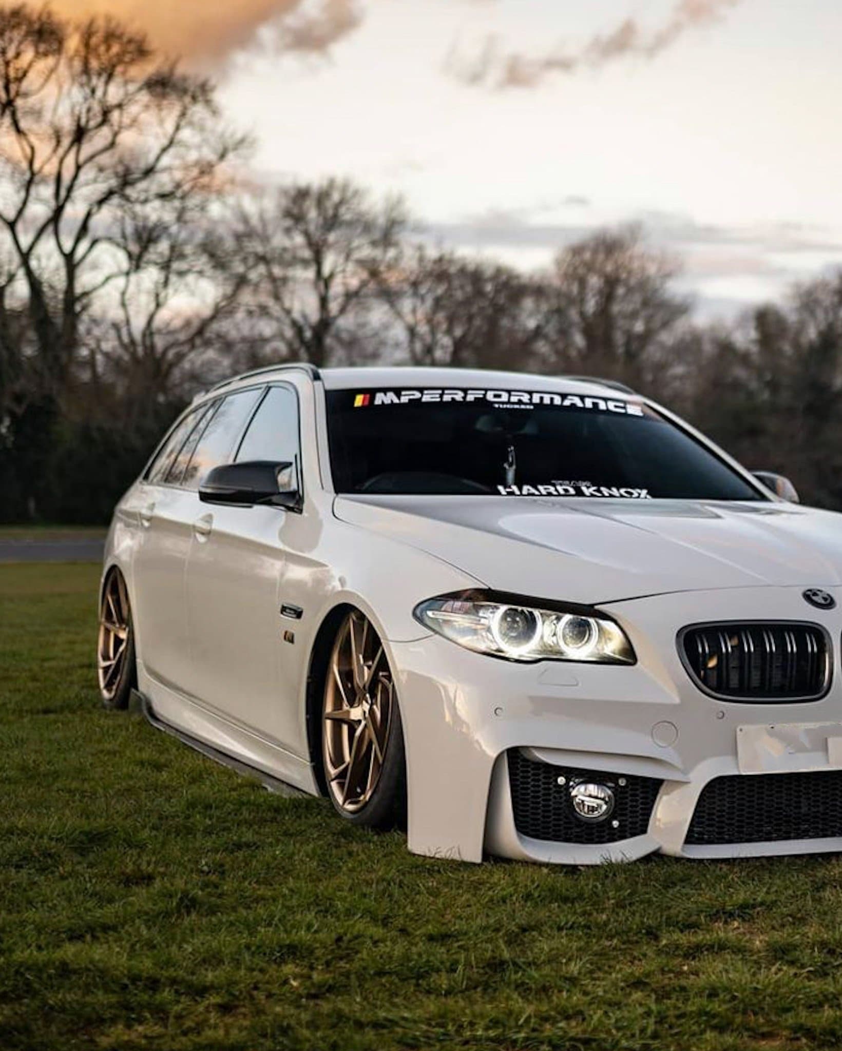 BMW 5 Series (F10/F11) LCI M Style Replacement Carbon Fibre Mirror Covers - Twenty Two Tuning Mirror Covers