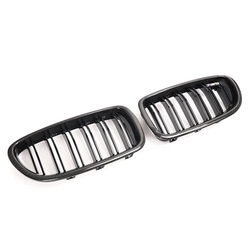 BMW 5 Series (F10/F11) M Performance Style Carbon Fibre Front Grille - Twenty Two Tuning Front Grille