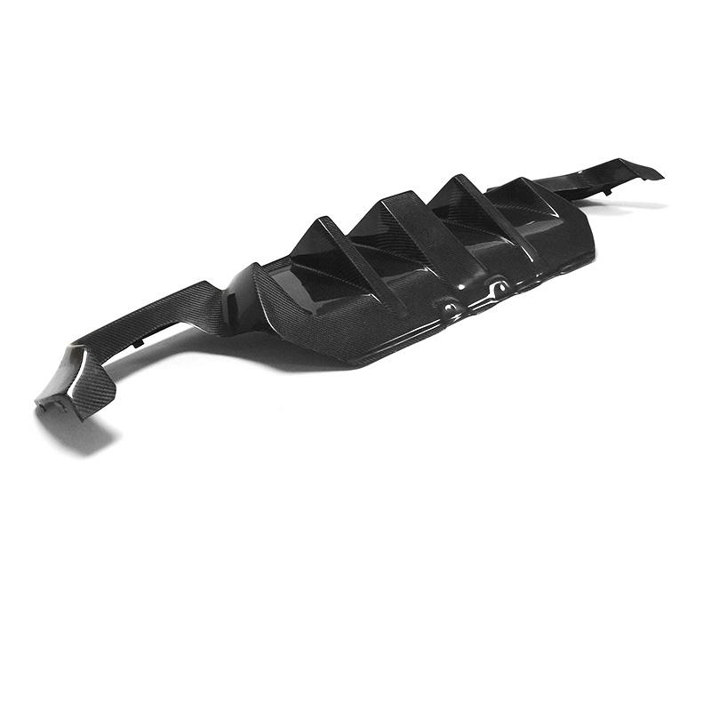 BMW 5 Series (F10) Kohlenstoff Style Carbon Fibre Rear Diffuser - Twenty Two Tuning Rear Diffuser