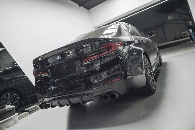 BMW 5 Series (G30/G31) Future Design Style Carbon Fibre Rear Diffuser - Twenty Two Tuning Rear Diffuser