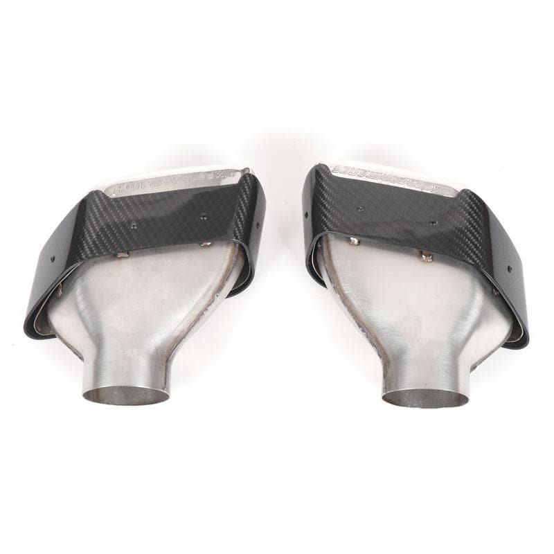 BMW 5 Series (G30/G31) M Performance Style Carbon Fibre Exhaust Tips - Twenty Two Tuning Exhaust Tips