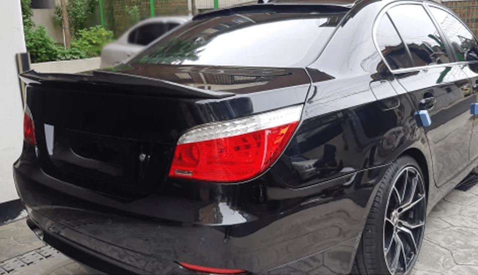 BMW 5 Series/M5 (E60) PSM Style Carbon Fibre Rear Spoiler - Twenty Two Tuning Rear Spoiler