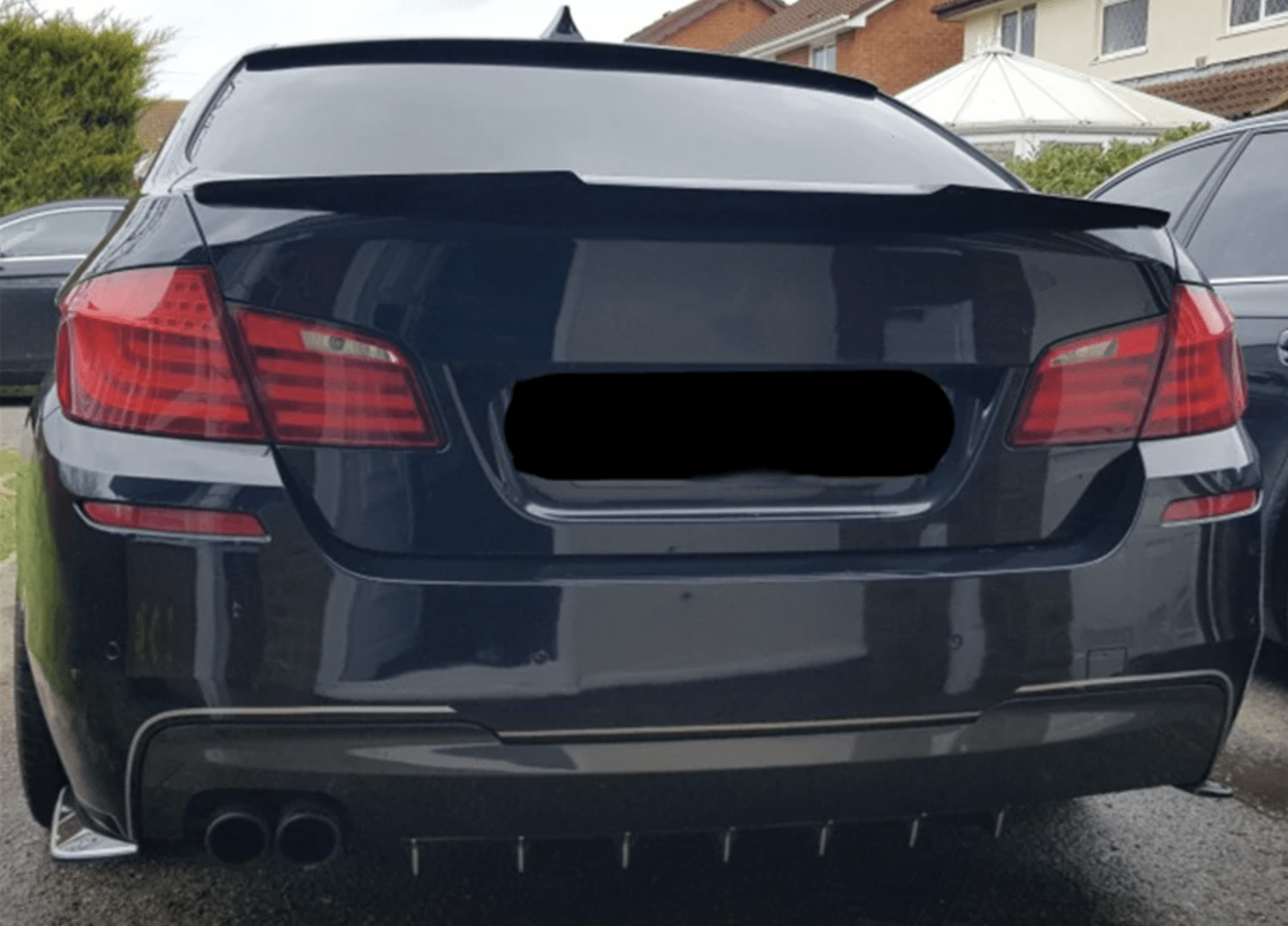 BMW 5 Series/M5 (F10) M4 Style Carbon Fibre Rear Spoiler - Twenty Two Tuning Rear Spoiler