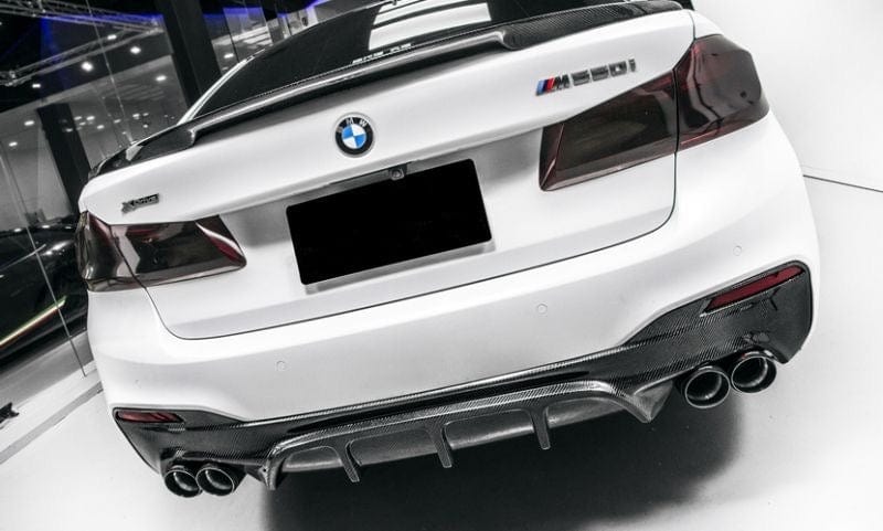 BMW 5 Series/M5 (G30/F90) M Performance Style Carbon Fibre Rear Spoiler - Twenty Two Tuning Rear Spoiler