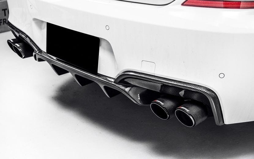 BMW 6 Series/M6 (F06/F12/F13) M Performance Style Carbon Fibre Rear Diffuser - Twenty Two Tuning Rear Diffuser