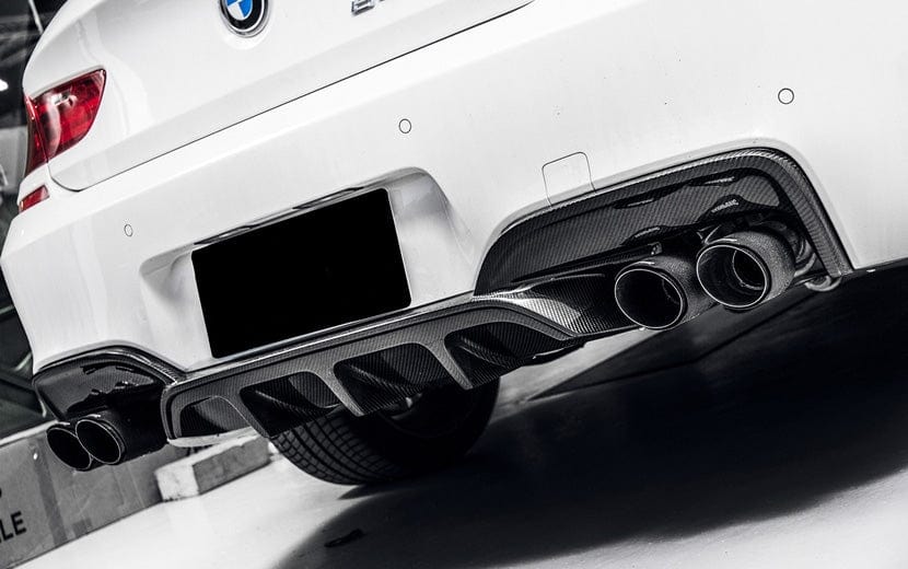 BMW 6 Series/M6 (F06/F12/F13) M Performance Style Carbon Fibre Rear Diffuser - Twenty Two Tuning Rear Diffuser