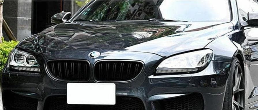 BMW 6 Series/M6 (F06/F12/F13) M Style Carbon Fibre Front Grilles - Twenty Two Tuning Front Grille