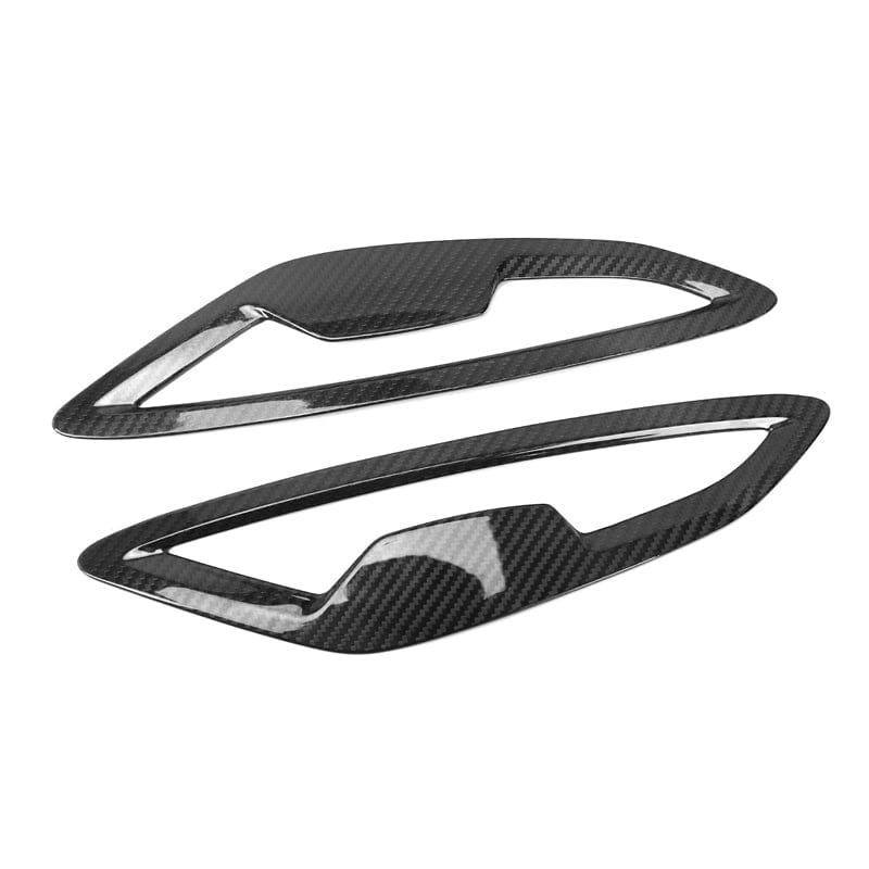 BMW 8 Series (G14/G15/G16) M Performance Style Carbon Fibre Fender Trim Add-On - Twenty Two Tuning Fender Trims