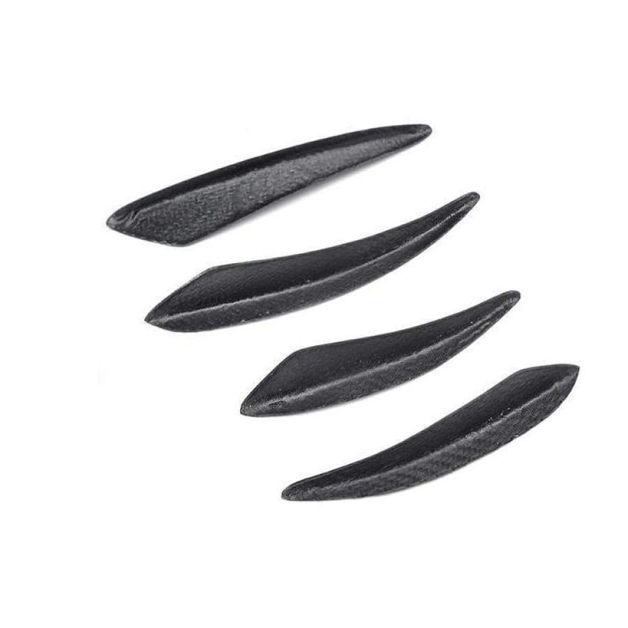 BMW/Audi Universal Carbon Fibre Front Bumper Canards - Twenty Two Tuning Front Canards/Bumper Inserts