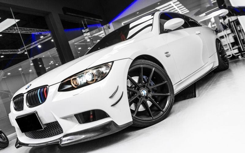 BMW/Audi Universal Carbon Fibre Front Bumper Canards - Twenty Two Tuning Front Canards/Bumper Inserts