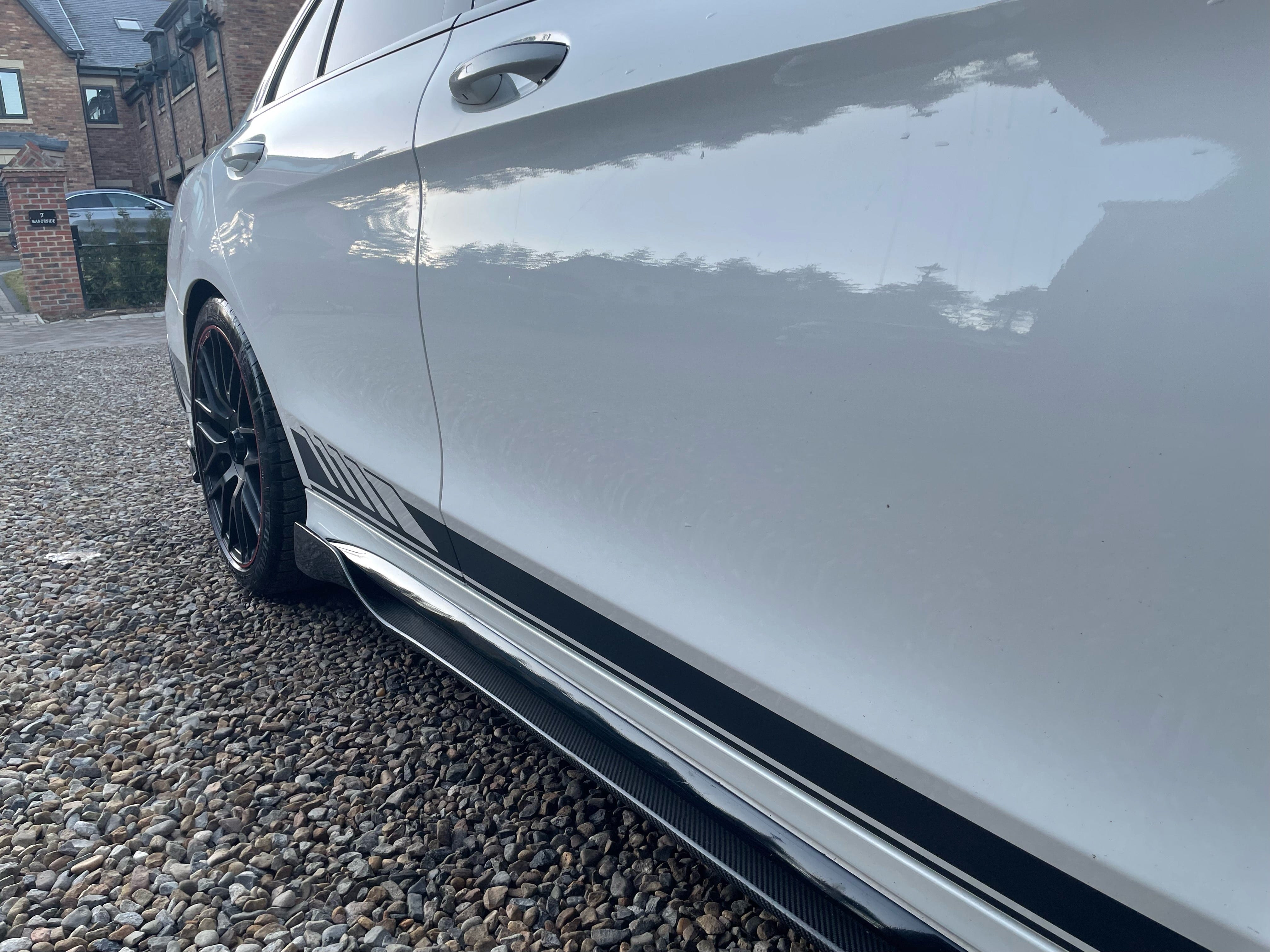 BMW/AUDI Universal Carbon Fibre Side Skirts - Twenty Two Tuning Side Skirts