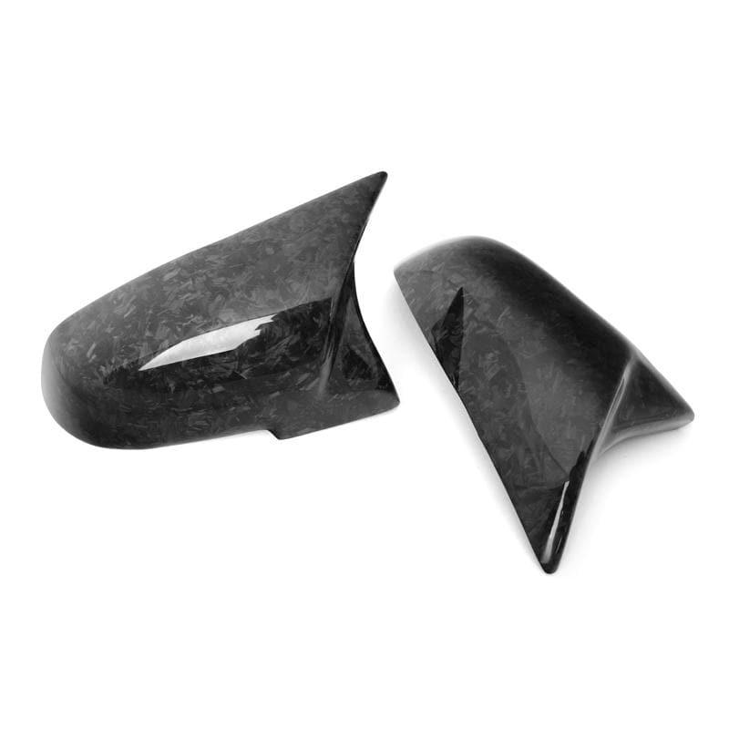 BMW F Series M Style Replacement Forged Carbon Fibre Mirror Covers - Twenty Two Tuning Mirror Covers