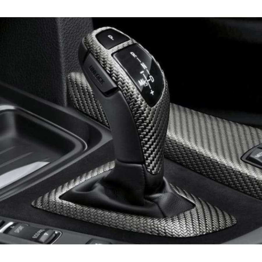 BMW F Series Replacement Carbon Fibre Gear Selector Trim - Twenty Two Tuning Interior Parts & Accessories